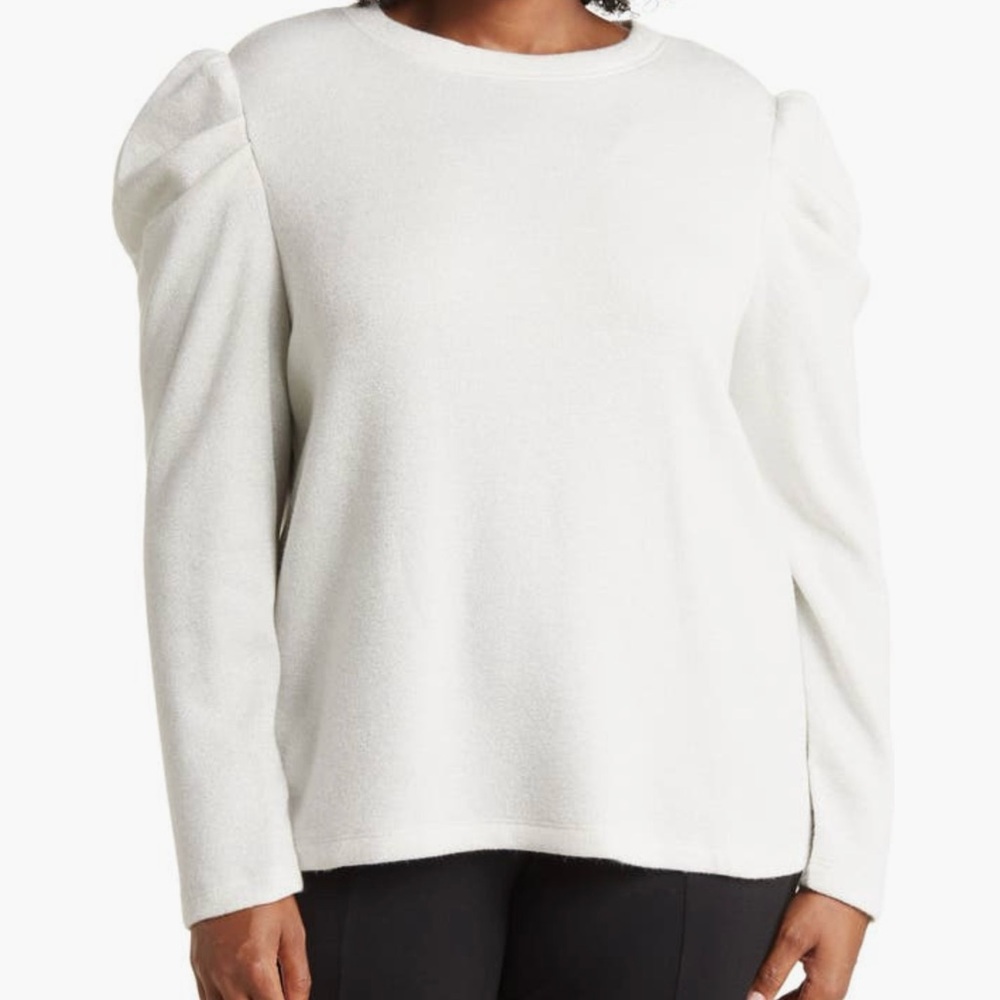 Elegant Cream/Silver Shimmer Women's Top